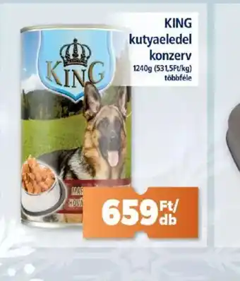 Goods Market KING Kutyaeledel Konzerv ajánlat