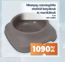 Goods Market Műanyag csúszásgátls etetőtál kutyáknak és macskáknak ajánlat