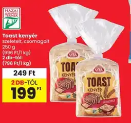 Spar Toast kenyér ajánlat