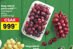 Spar Mag nélküli piros szőlő ajánlat