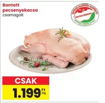 Spar Bontott pecsenyekacsa ajánlat