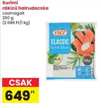 Spar Surimi rákízű halrudacska ajánlat