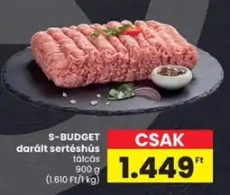 Spar S-budget darált sertéshús ajánlat