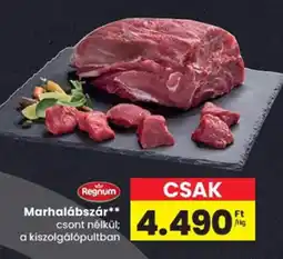 Spar Regnum marhalábszár ajánlat