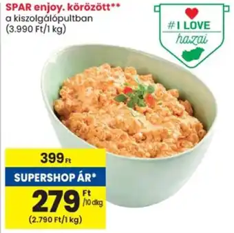 Spar Spar enjoy. körözött ajánlat