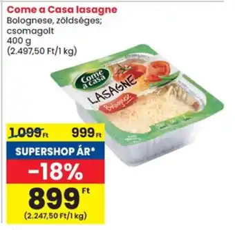 Spar Come a Casa lasagne ajánlat