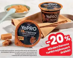 Spar Minden Danone YOPRO tejdesszert árából! ajánlat