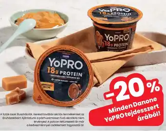 Spar Minden Danone YOPRO tejdesszert árából! ajánlat