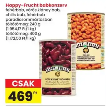 Spar Happy-Frucht babkonzerv ajánlat