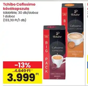 Spar Tchibo Cafissimo kávékapszula ajánlat