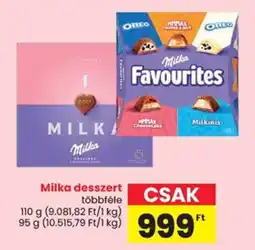 Spar Milka desszert ajánlat