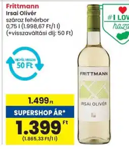 Spar Frittmann ajánlat