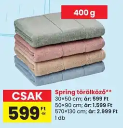 Spar Spring törölköző ajánlat