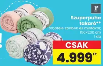 Spar Szuperpuha takaró ajánlat