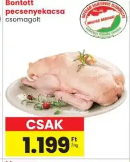 Spar Market Bontott pecsenyekacsa ajánlat