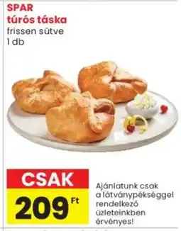 Spar Market Spar túrós táska ajánlat