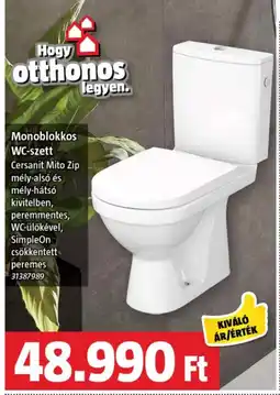 Bauhaus Monoblokkos wc-szett ajánlat