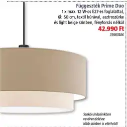 Bauhaus Függeszték prime duo ajánlat