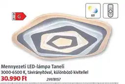 Bauhaus Mennyezeti led-lámpa taneli ajánlat