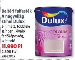 Bauhaus Beltéri falfesték a nagyvilág színei dulux ajánlat