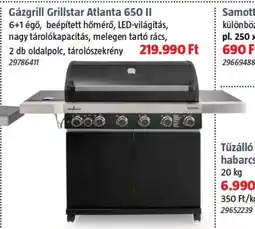 Bauhaus Gázgrill grillstar atlanta 650 II ajánlat