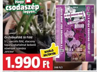 Bauhaus Orchideaföld jó föld ajánlat