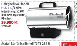 Bauhaus Hőlégbefúv Einhell HGC 110/1 Niro ajánlat