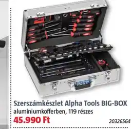 Bauhaus Szerszámkészlet Alpha Tools BIG-BOX ajánlat