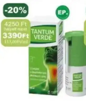 PatikaPlus Tantum Verde spray ajánlat