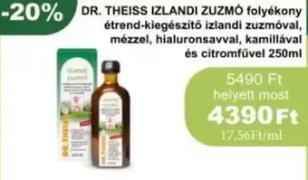 PatikaPlus Dr. Theiss izlandi zuzmó ajánlat