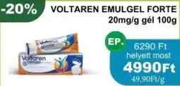 PatikaPlus Voltaren Emulgel Forte ajánlat