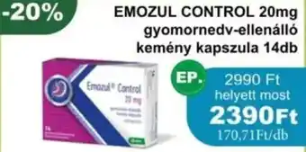 PatikaPlus Emozul Control kapszula ajánlat