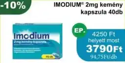 PatikaPlus Imodium kemény kapszula ajánlat