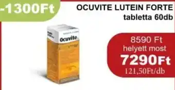 PatikaPlus Ocuvite Lutein Forte tabletta ajánlat