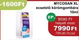 PatikaPlus Mycosan XL ecsetelő körömgombára ajánlat