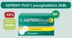 PatikaPlus Aspirin Plus C pezsgőtabletta ajánlat