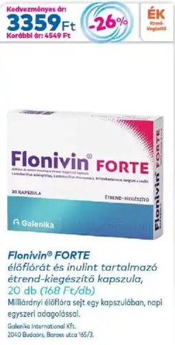 Gyöngy Patikák Flonivin FORTE ajánlat