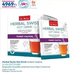 Gyöngy Patikák Herbal Swiss Hot Drink instant italpor ajánlat