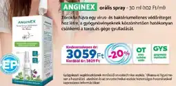 Gyöngy Patikák AnginEX orális spray ajánlat