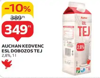 Auchan Auchan kedvenc esl dobozos tej ajánlat