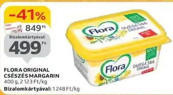 Auchan Flora original csészés margarin ajánlat