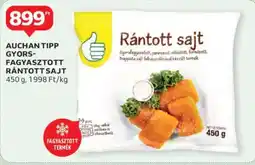 Auchan Auchan tipp gyors- fagyasztott rántott sajt ajánlat