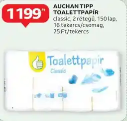 Auchan Auchan tipp toalettpapír ajánlat