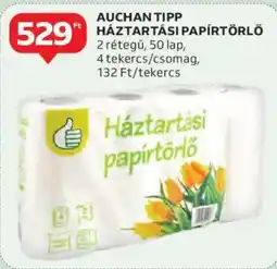 Auchan Auchan tipp háztartási papírtörlő ajánlat