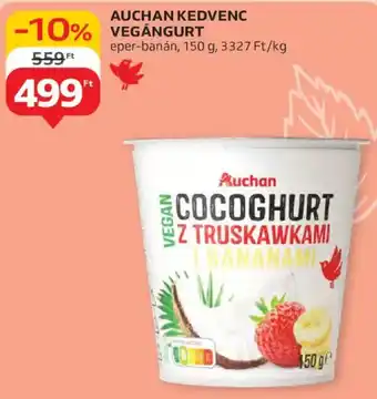 Auchan Auchan kedvenc vegángurt ajánlat