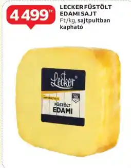 Auchan Lecker füstölt edami sajt ajánlat