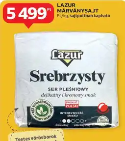 Auchan Lazur márványsajt ajánlat