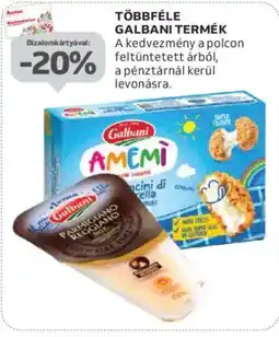 Auchan többféle Galbani termék ajánlat