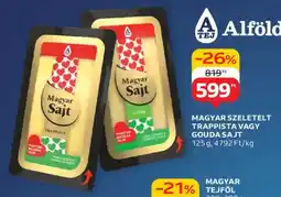 Auchan Magyar szeletelt trappista vagy gouda sajt ajánlat