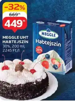 Auchan Meggle uht habtejszín ajánlat